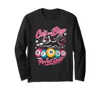 Cats and Bingo Perfect Combo Funny Bingo Player Long Sleeve T-Shirt