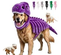 Cats And Dog Dinosaur Skeleton Costume,Dogs And Cat Dinosaur Costumes，D：S | Cats Dog Dinosaur Costume, Let Your Pet Transform Into A Roaring Dinosaur At Night!