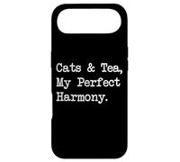Cats and Tea, My Perfect Harmony Funny Quotes Case for iPhone Air