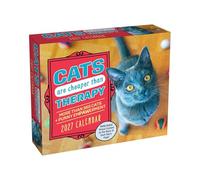 Cats Are Cheaper Than Therapy 2027 Day-to-Day Calendar: More Than 365 Cats