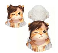 Cats are funny XL Pet Apparel for Small Dogs-Cute Summer Outfit for Puppy, Soft Breathable Pet Clothes for Cat
