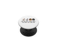 Cats are like potato chips you can't just have one PopSockets Adhesive PopGrip