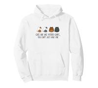 Cats are like potato chips you can't just have one Pullover Hoodie