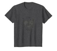 Cats are Love Wrapped in Fur - Adorable Pet Lover T-Shirt, Kids, Dark Heather Grey, 12 Years