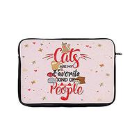 Cats Are My Favorite Kind Of People Themed W / 13” / 14” / 15” Laptop Sleeve Unique Laptop Accessories (13")