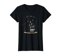 Cats are My Favorite People - Feline Lover T-Shirt, Women, Black, M