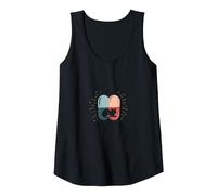 Cats are My Happy Pill - Cute Pet Lover Tank Top, Women, Black, S