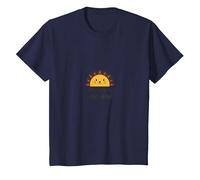 Cats are My Sunshine - Cute Sun Cat Pet Lover T-Shirt, Kids, Navy, 12 Years