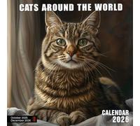 Cats Around The World Calendar 2026: Global Explorers with Whiskers and Wonder