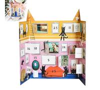Cats at the Gallery Advent Calendar 2025 - 25 Days of Famous Artwork with Hidden Cats, Christmas Advent Calendars for Cat Lovers, for Tree & Home Décor (1pc)