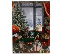 Cats at the Window Christmas Advent Calendar, A4 Picture Advent Calendar