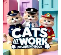 Cats at work: Colouring book