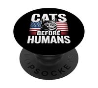 Cats Before Humans PopSockets Adhesive PopGrip