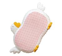 Cat's Belly Pillow, Slow Rebound for Cat Belly Supporting Pillow Bearing for Removable Skin for Offices for Adult children's Offices (Pink)
