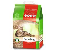 Cats Best OkoPlus Biodegradable Cat Litter, 20L/8.6kg, Eco-Friendly, UK