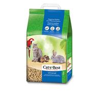 Cat's Best Original Non-Clumping Wood Pellet Cat Litter 10 L / 5.5 kg | Non-clumping wood pellets - natural and biodegradable cat litter - suitable for cats, rabbits, guinea pigs, small animals