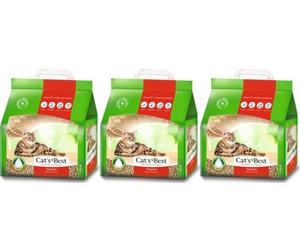 Cat's Best Original Vegetable Cat Litter 2.3 kg (Pack of 3)