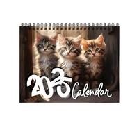 Cats Calendar: Funny Calendar, Daily Weekly Monthly Planner, January 2025 - December 2025, Easy Planning, Wall Calendars With Cute Pictures Of And