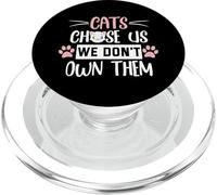 Cats chose us we dont own them PopSockets PopGrip for MagSafe