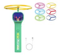 Cats Discs Glowing Interactively Toy Night Light Flying Dragonflies Saucer Pet Chasing Games Cats Toy Chasing Fetches