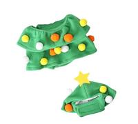 Cats Dog Christmas Tree Cosplay Animal Costume Outfit Soft Comfortable Costume Accessories Dress Photo Props