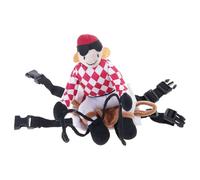 Cats Dog Funny Riding Cosplay Animal Costume Horse Riders Soft Comfortable Costume Accessories Dress Up Pet Riding Transformation Outfit