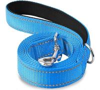Cats Dogs Harness Collar Lead Strap Night Reflection Dog Pet Towing Rope 1.2/1.5/1.8m Guard Rope Pet Walking Training Leash(Blue,2.5x180cm)