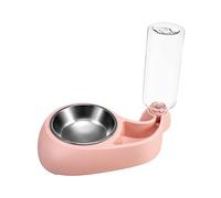 Cats Dry Food with Water Dispenser Feeder Automatic Water Storage Whale Shape Bowl for Small Bowls to Control Eating