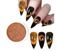 Cats Eye Powder Nails Powder 9D Cats Eye Effect Mirrored Effect Pigment Nails Art Decorations For Woman
