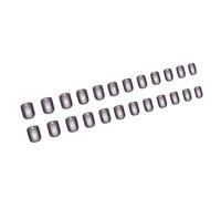 Cats Eye Short False Nails 24 Pieces Nails Accesories And Trendy Artificial Nails For Various Occasion
