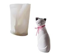 Cats Figurine Silicone Molds for Epoxy Resin Candle Soap Making Home Decoration Chocolate Fondant Mold