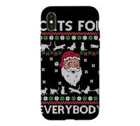 Cats For Everybody I Ugly Christmas I Cute Cat Lover Case for iPhone X/XS