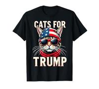 Cats For Trump 2024 Funny Trump 2024 T-Shirt