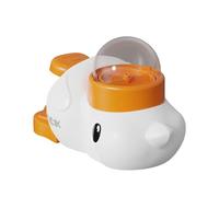 Cats Foraging Feeder Teasing Kibble Feeder Desktop Floor Exercise Playing Multifunctional Cats Pedal Toy Collision Activated Food Dispenser