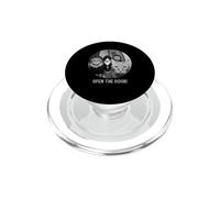 cats funny cat meme open the door cat PopSockets PopGrip for MagSafe