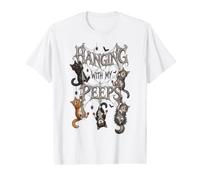 Cats Hanging with Best Friends Spiderwebs Spider Web Value Graphic T-Shirt