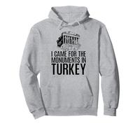 Cats I Came for the Monuments in Turkey for Men Women. Pullover Hoodie