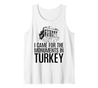 Cats I Came for The Monuments in Turkey for Men Women. Tank Top