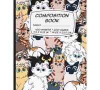 Cats in Charge: A Purrfectly Chaotic Composition Notebook: A 7.5 x 9.25”college rule Lined Cat Journal from Tiny Wins Studio