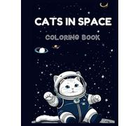 Cats in Space: Coloring Book