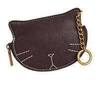 Cats Keychain Wallet Purses Small Coin Purse, Coffee | Small Coin Purse Keychain Bag Charm Minis; Cats Coin Pouches; Wallet; Backpack Decorations; Gift