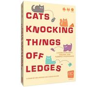 USAopoly | Cats Knocking Things Off Ledges | Balancing Party Game | Ages 10+ | 2-4 Players | 15+ Minutes Playing Time
