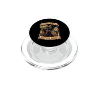 Cats Know Better Magic Black Cat Wizard Sorcerer PopSockets PopGrip for MagSafe