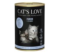 Cat'S Love Kitten | Wet Cat Food | Variety Cans | 18 x 400 g | No Cereals or Artificial Additives (18x400 Gr, Beef)
