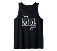 Cats | Lover Periodic Table Elements Funny Science Tank Top