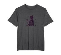 Cats Make Everything Better Whimsical Pet Lover T-Shirt, Men's Big and Tall, Dark Heather Grey, 2X Tall