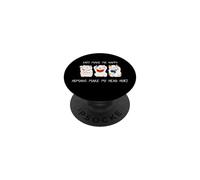 Cats Make Me Happy Humans Make My Head Hurt for Cat Lovers PopSockets Adhesive PopGrip
