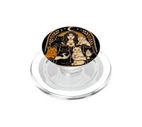 Cats Mom Pet Mother Tarot Gothic Moon Witch Art PopSockets PopGrip for MagSafe
