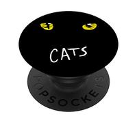 'CATS' Musical Logo PopSockets PopGrip: Swappable Grip for Phones & Tablets