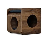 Cat's Nest Nightstand, Solid Wood Cave Style Bedside Table, Cat's Nest/Side Table/nightstand in One. Space Saving, Stylish and Practical, No Assembly Required(A)